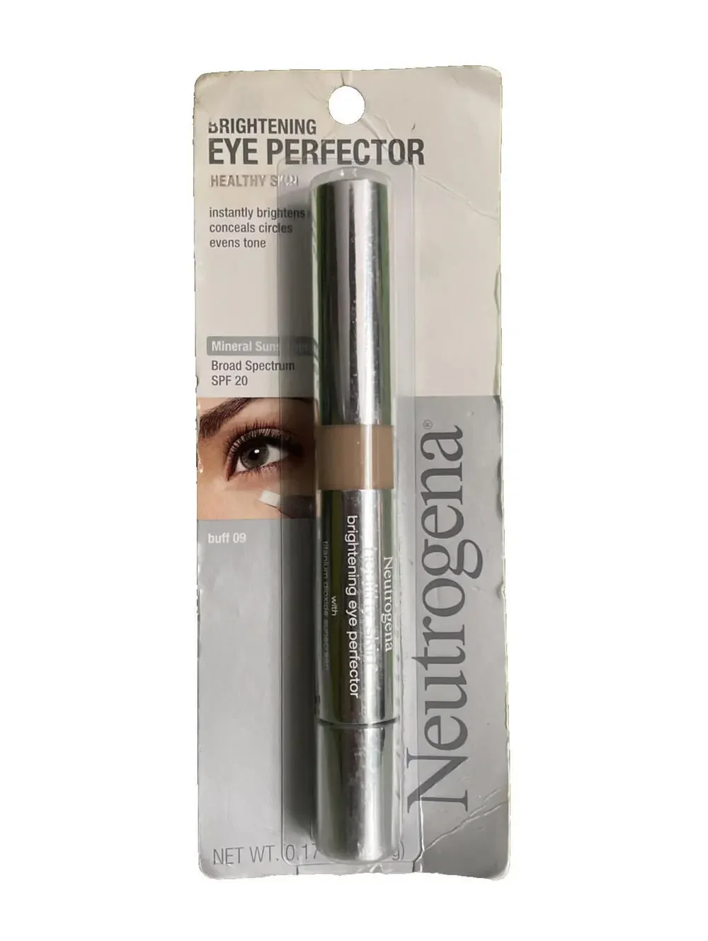 NEUTROGENA HEALTHY SKIN BRIGHTENING EYE PERFECTOR Concealer # 09 BUFF